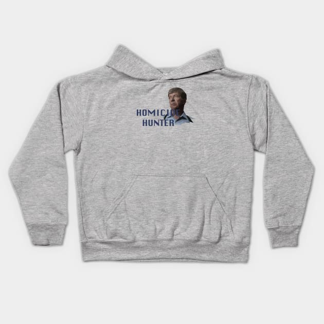 Geometric Joe Kenda - Homicide Hunter Kids Hoodie by daniellecaliforniaa